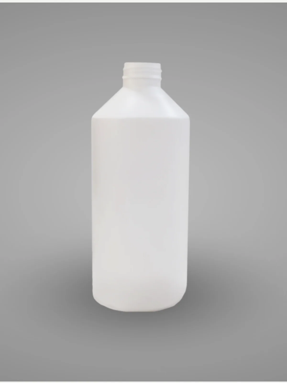 Frasco PEAD 600 mL — negro B28
