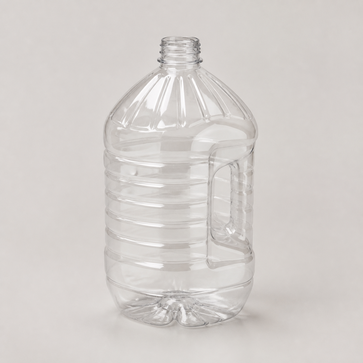 Botella PET transparente · 2.5–3 L